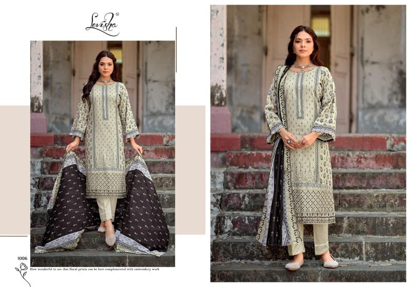 Levisha zubia pakistani style wholesale dress materials online